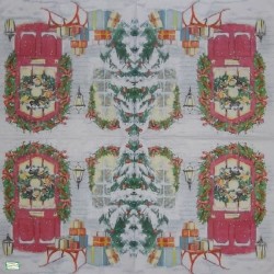 1 serviette papier Noêl - 110