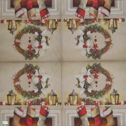 1 serviette papier Noêl - 112