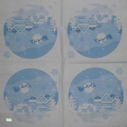 1 serviette papier Noêl - 114