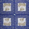 1 serviette papier Ourson -15