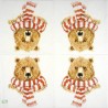 1 serviette papier Ourson -25