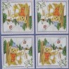 1 serviette papier Ourson -45