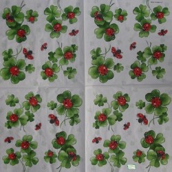 1 serviette Coccinelles -36