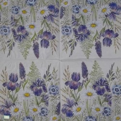 1 serviette Mix de Fleurs -4