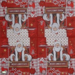 Noël,Ambiance Noël,hiver,neige,découpage,serviettage,sapin,Ambiance Magique et Féérique,fêtes,serviettes papier