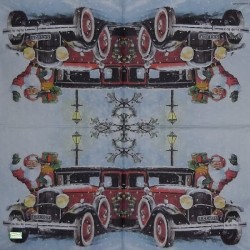 Noël,Ambiance Noël,hiver,neige,découpage,serviettage,sapin,Ambiance Magique et Féérique,fêtes,serviettes papier