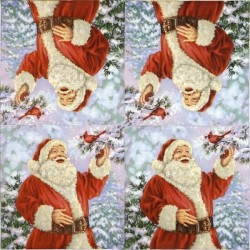 loisirs créatifs,Noël,Ambiance Noël,hiver,neige,découpage,serviettage,sapin,Ambiance Magique et Féérique,fêtes,serviettes papier