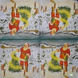 loisirs créatifs,Noël,Ambiance Noël,hiver,neige,découpage,serviettage,sapin,Ambiance Magique et Féérique,fêtes,serviettes papier