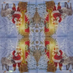 loisirs créatifs,Noël,Ambiance Noël,hiver,neige,découpage,serviettage,sapin,Ambiance Magique et Féérique,fêtes,serviettes papier