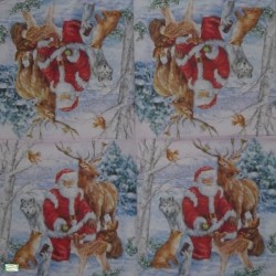 loisirs créatifs,Noël,Ambiance Noël,hiver,neige,découpage,serviettage,sapin,Ambiance Magique et Féérique,fêtes,serviettes papier