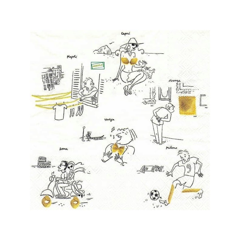 1serviette papier Divers-66