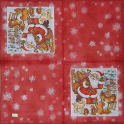 Scène enneigée,Paysage hivernal,Décor de neige,Tableau d'hiver,Horizons enneigés,la neige,découpage,collage,serviettage,flocons