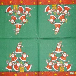 Noël,Ambiance Noël,hiver,neige,découpage,serviettage,sapin,Ambiance Magique et Féérique,fêtes,serviettes papier