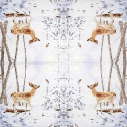 1 serviette La Biche -84