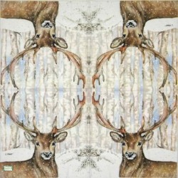 1 serviette Le Cerf -97