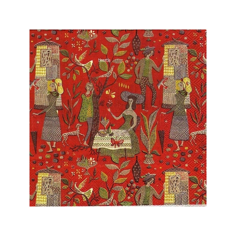 1serviette papier Divers-67