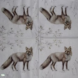 1 serviette Le Renard -144