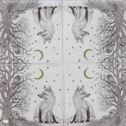 1 serviette Le Renard -146