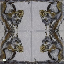 1 serviette L' écureuil -147