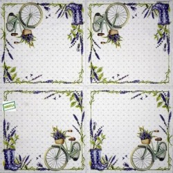 1 serviette papier Lavande -61