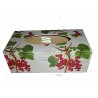 Boite mouchoirs Groseilles serviettage