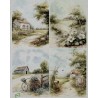 1 papier riz Paysage -R1415L