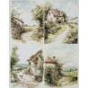 1 papier riz Paysage -R1416L