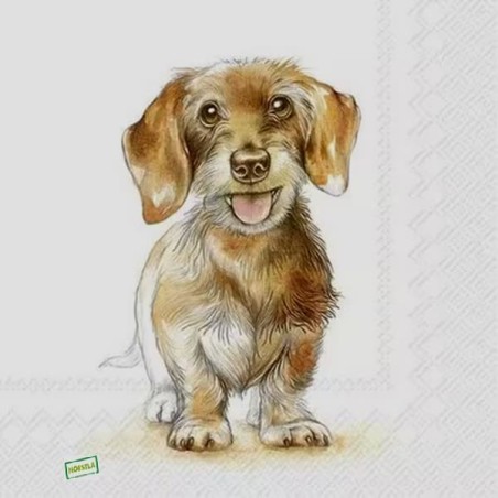 1serviette papier Chien-45