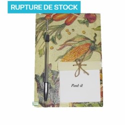 Mémo ardoise Cuisine serviettage