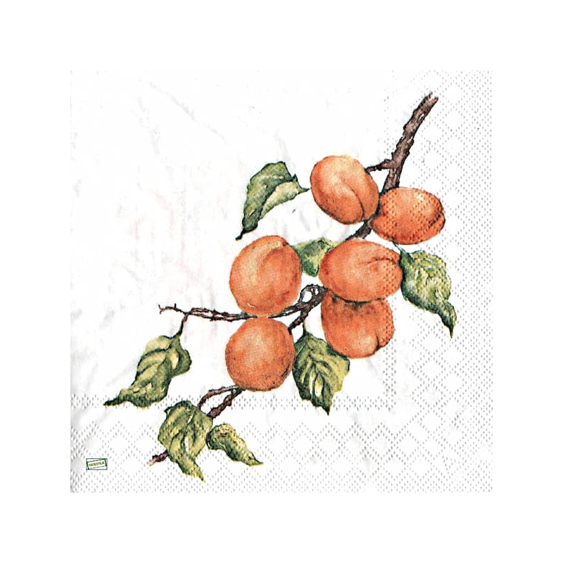 20 serviettes Les Abricots-L72
