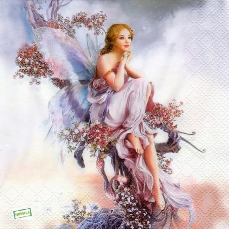 1serviette papier La Fée-74