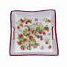 Plateau bois Fraises serviettage