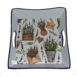 1 serviette papier Lavande -10