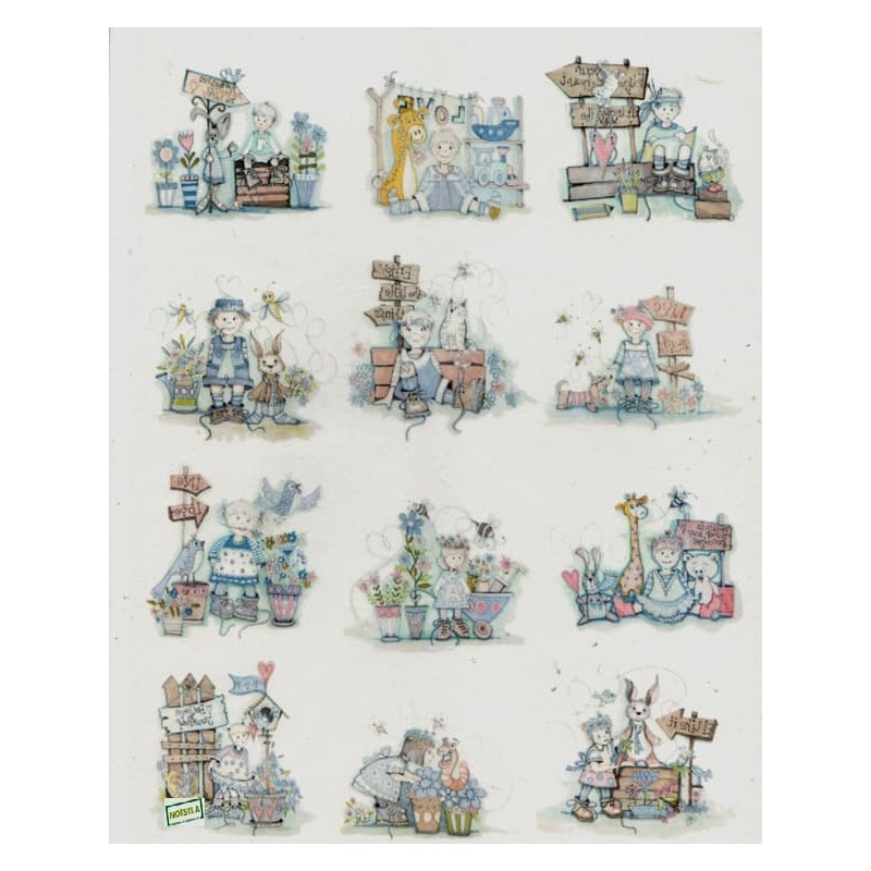 1 papier de riz Enfants -R1725