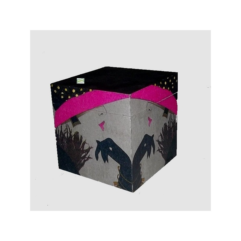 Boite bois Vintage serviettage