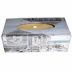 Boite mouchoirs La Mer serviettage
