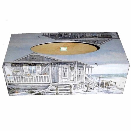 Boite mouchoirs La Mer serviettage