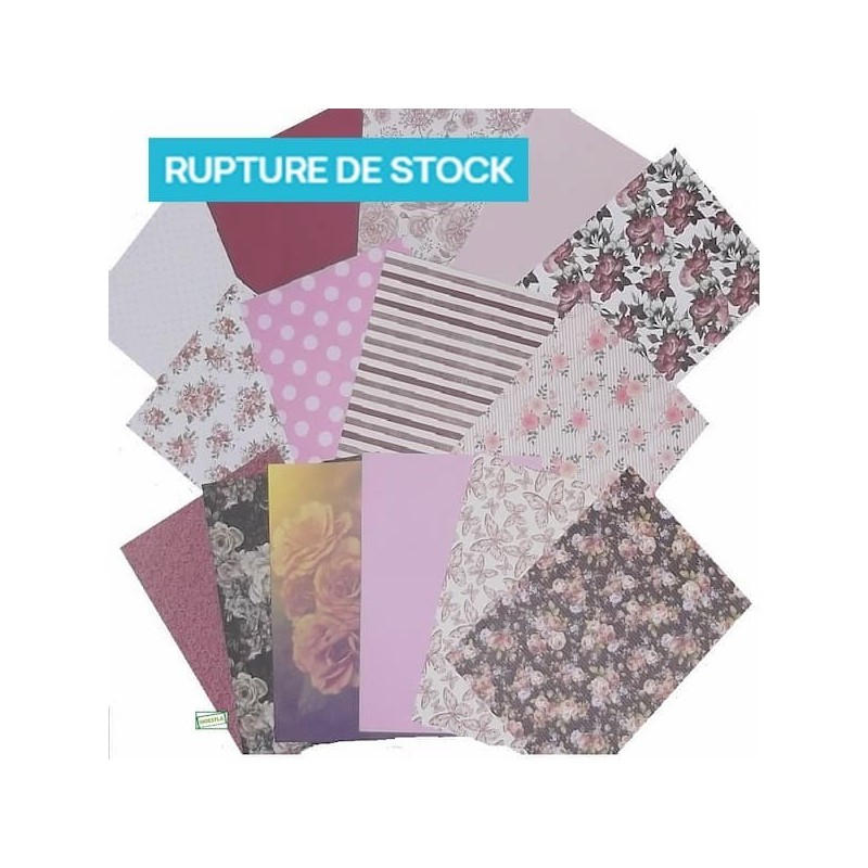 30 Papiers découpage Divers-A1