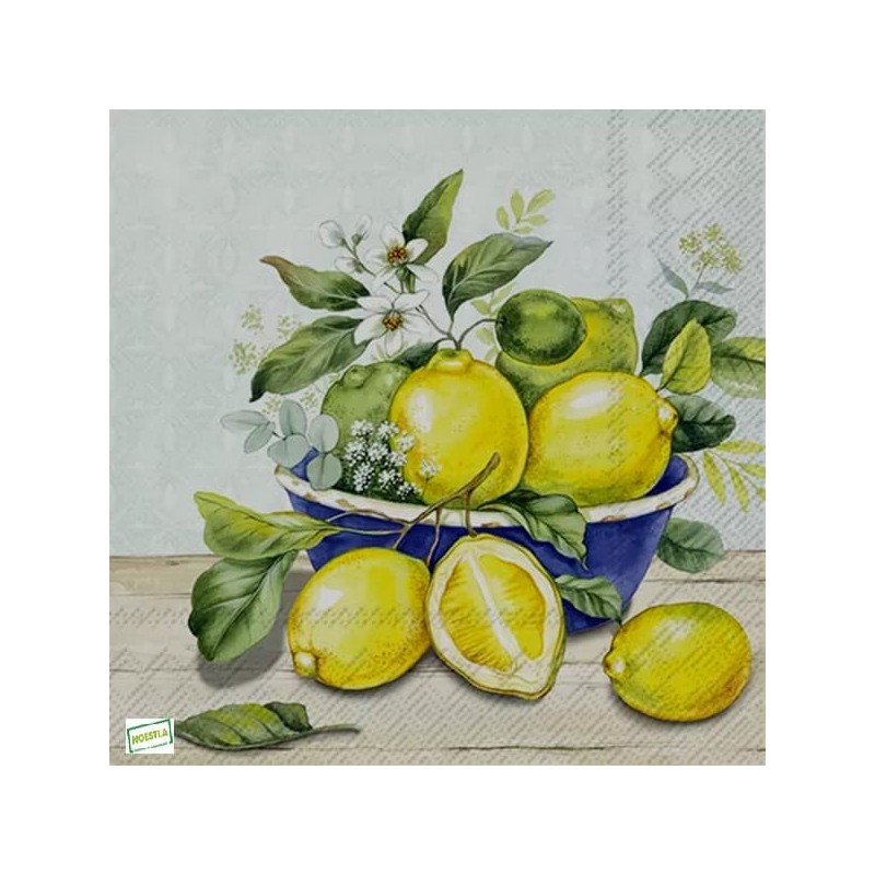 1serviette papier Citrons-59