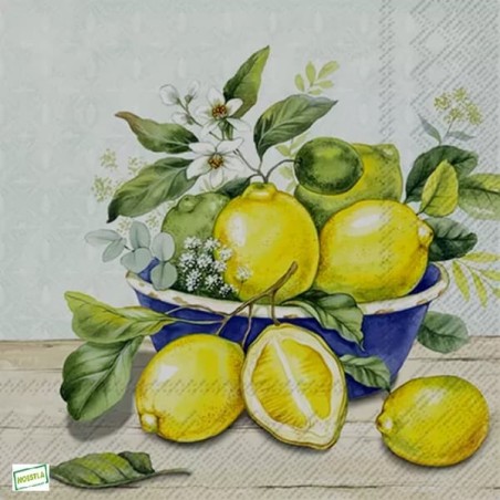 1serviette papier Citrons-59