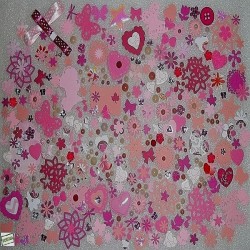 400 pièces Rose créations -K3