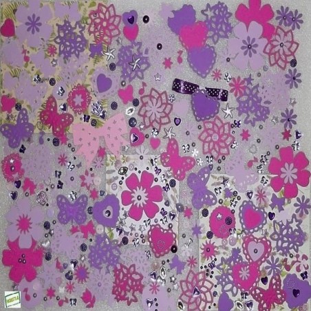 400 pièces Mauve créations-K7