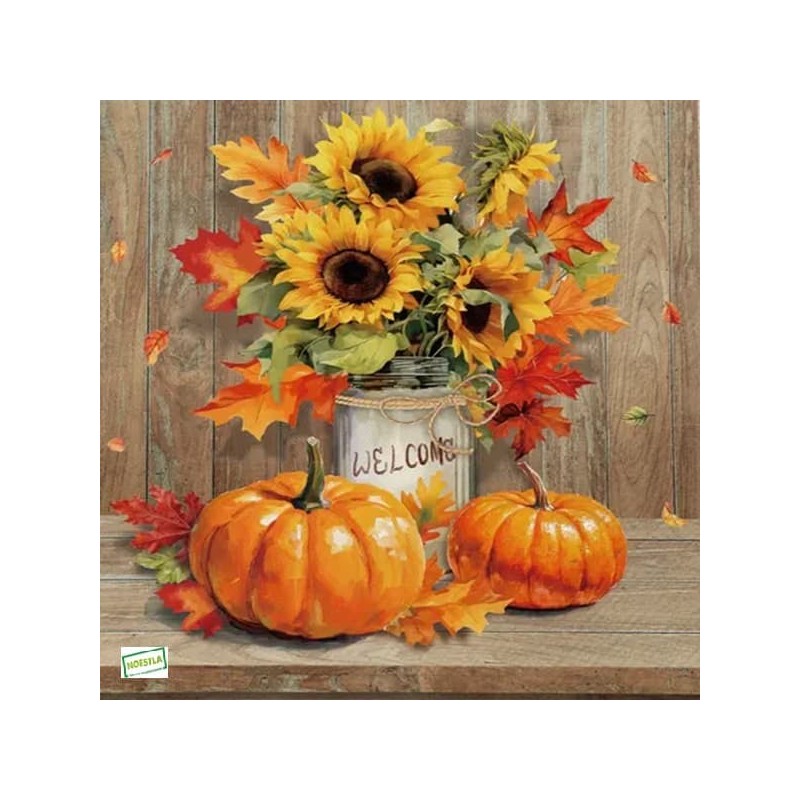 1serviette papier Tournesols-6