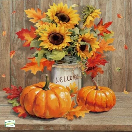 1serviette papier Tournesols-6