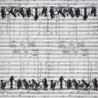 1 serviette papier Musique -24