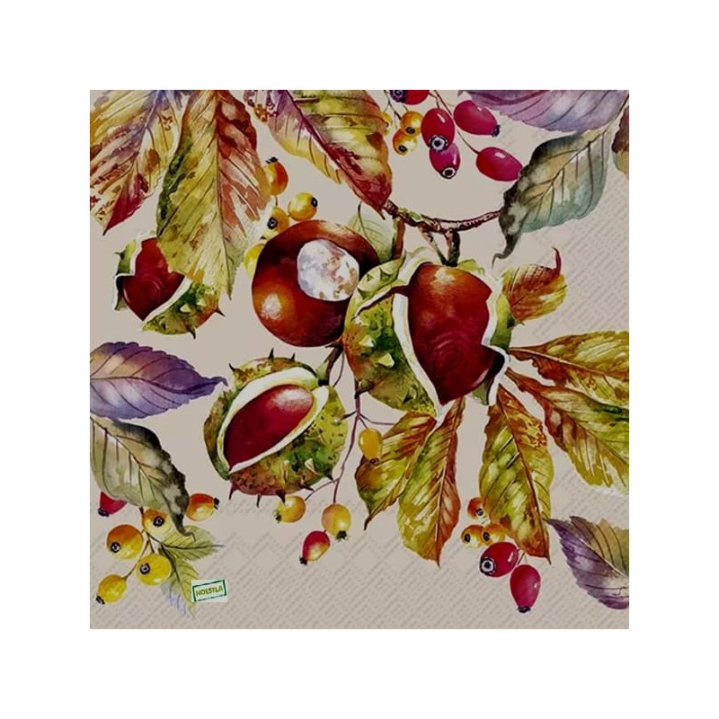 1serviette papier Feuillage-29