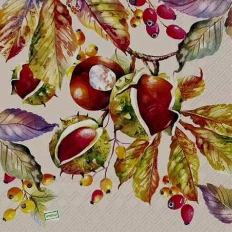 1serviette papier Feuillage-29