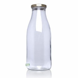 1 Bouteille verre et couvercle