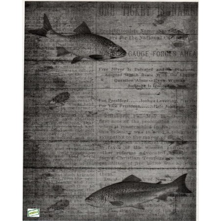 1 papier de riz La Mer -R998
