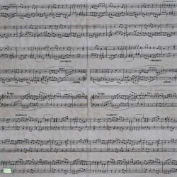 1 serviette papier Musique -26